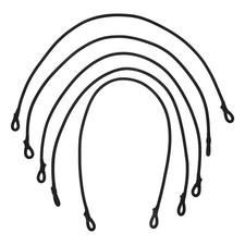  5 Pezzi Corda Elastica Accessori per Trampolino Bungee Cord Corda Elastica