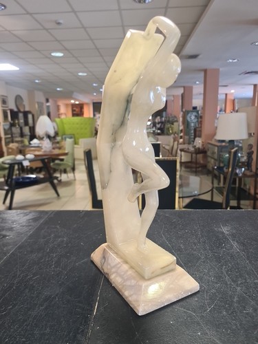 Statua alabastro decó
