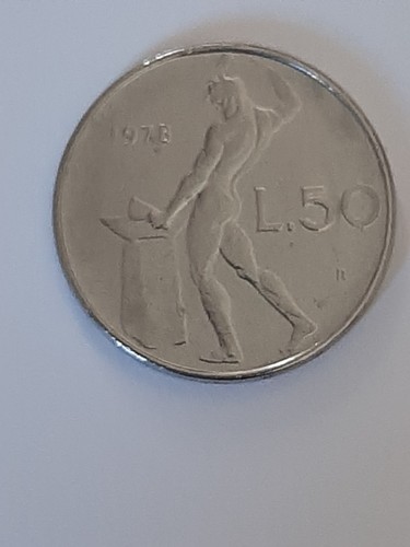 Moneta italia lire vulcano - moneta,