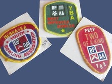 Lotto 3 toppe giacca tessuto