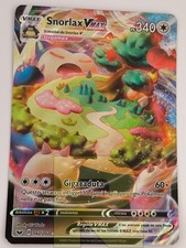 Snorlax VMAX ® Scudo e Spada 142/202 ® Rara Full Art ® Pokemon ® Italiano ® Good