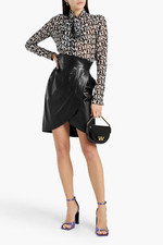Versace minigonna in pelle