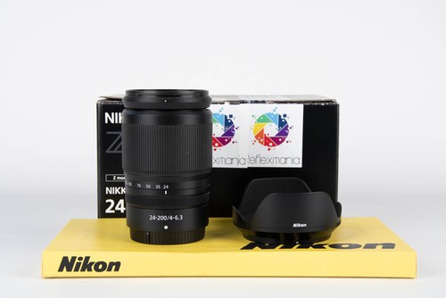 Nikon 200mm vr - f4-6.3, +