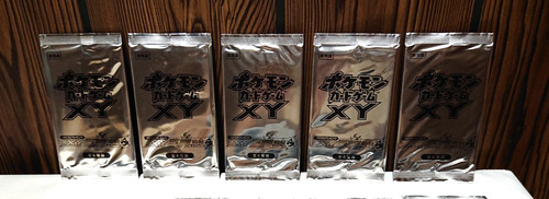 New sealed pokémon - 5x, xy