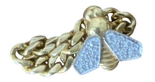 Anello catena pomellato - catena, a