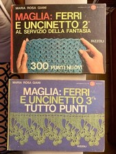 MAGLIA FERRI E UNCINETTO VOLUMI  2/3 GIANI MARIA ROSA