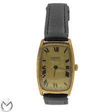 Orologio LANCO cal ST 69.61 carica manuale acciaio placcato oro unisex 275vv24