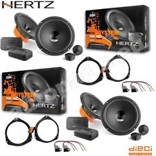 Kit 8 Casse Altoparlanti Hertz Anteriori e Posteriori per Fiat 500L dal 2012