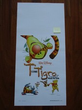 locandina originale “T” COME TIGRO  prima ed.2000 WALT DISNEY