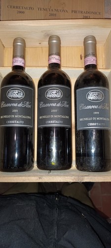 Bottiglia vino brunello - bottiglia,