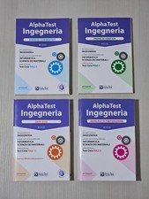 KIT AlphaTest INGEGNERIA edizione 2017/2018 COMPLETO mai usato