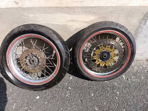 Kit cerchi motard husqvarna - cerchi,