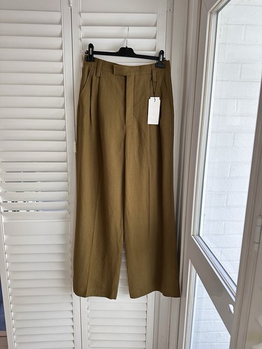 Pantalone zara kaki - zara, elegante