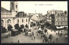 CPA Lorient, La Place Bisson 
