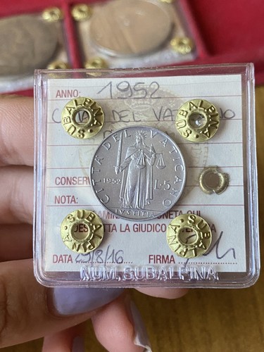 Moneta citta del vaticano 5 - moneta,