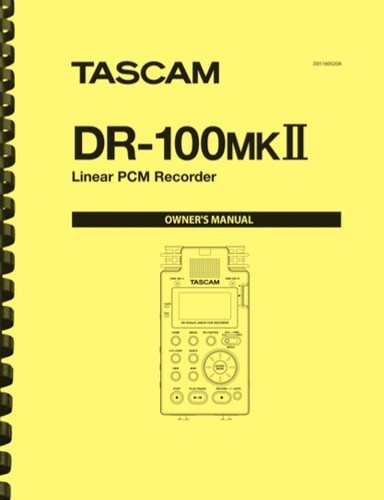 Tascam 100mkii 100 mkii - dr-100mkii, dr-100