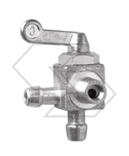 Rubinetto serbatoio in metallo a due vie per motore LOMBARDINI A01048