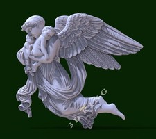 3D STL Modello 7 ANGEL & KIDS