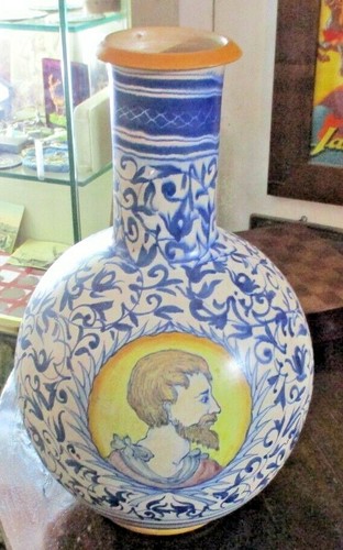 Antico vaso maiolica policroma - antico,