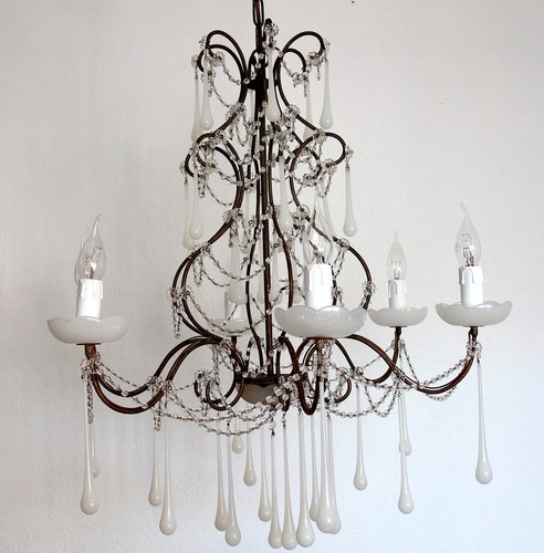 Bellissimo lampadario gocce - lampadario,