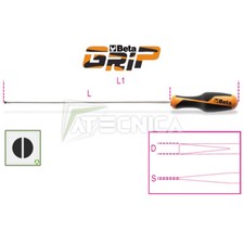 Giravite lungo cacciavite a