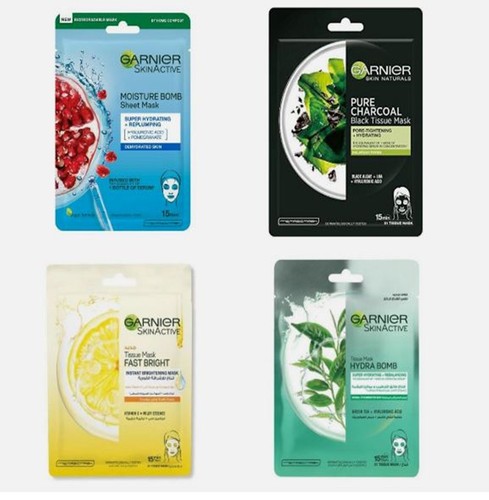 Garnier maschera tessuto - garnier,
