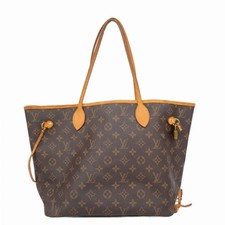 Borsa tote Louis Vuitton Neverfull MM M40156 monogramma marrone