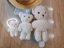 Rarissimo Lenci Peluche Famiglia Coccolino Alto 28,21,11cm ,anni 60  collezione 