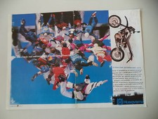 advertising Pubblicità 1999 MOTO HUSQVARNA SM SUPERMOTARD 610