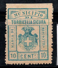 Torricella Sicura - MNH 100% ITALIA Fiscale 10 Centesimi, Valutazione