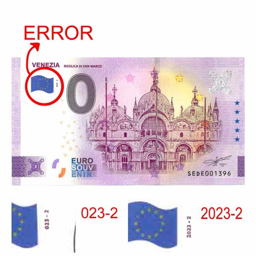 Zero euro souvenir - 0, €
