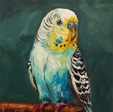 Dipinto ad olio originale Bird