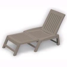 Lettino In Resina Orfeo