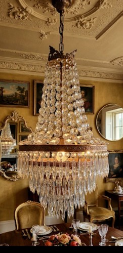 Lampadario vintage stile - lampadario,