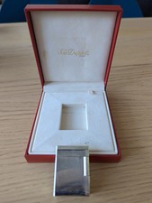 Accendino vintage S.T. dupont made in France Paris, Placcato Argento