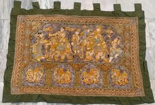 Antico arazzo birmano Kalaga