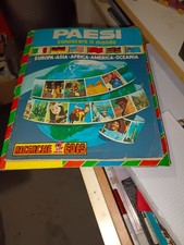 ALBUM FIGURINE EDIS PAESI CONOSCERE IL MONDO COMPLETO FULL