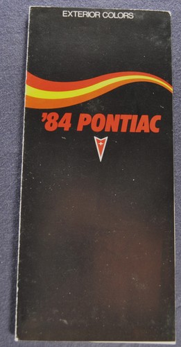 Brochure pontiac colori - brochure,