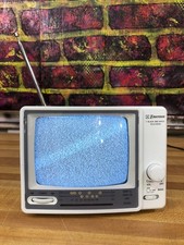 Televisore CRT Emerson 5" BT0515 bianco e nero retrò vintage (FUNZIONANTE!)