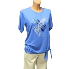 Blusa donna scollatura maglia