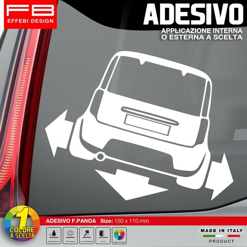Adesivi stickers fiat - adesivi, panda