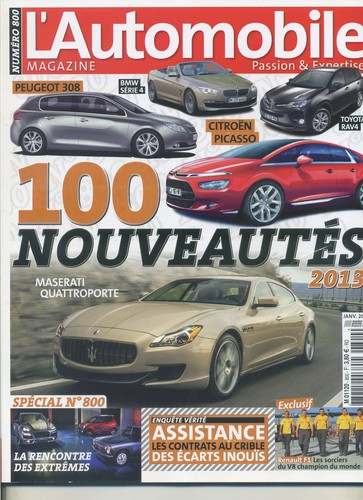 Automobile magazine 800 - l’automobile, n°800