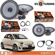 Kit 6 Casse Altoparlanti Hertz K X 165 Anteriori+Posteriori Fiat 500 Abarth 595
