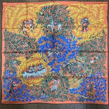 Hermes 100% silk LA PROMENADE