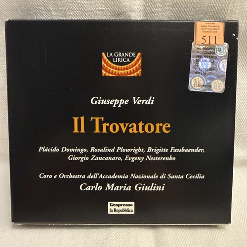 Verdi trovatore domingo - verdi, trovatore.