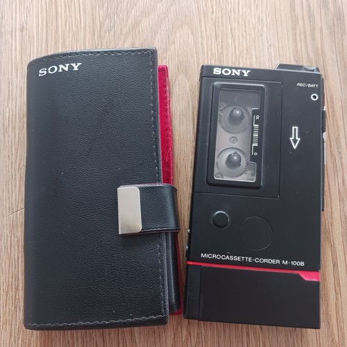 Sony 100b micro - cassette, 2