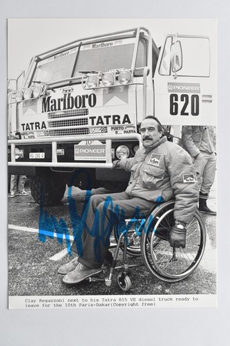 Clay regazzoni autografo - regazzoni,