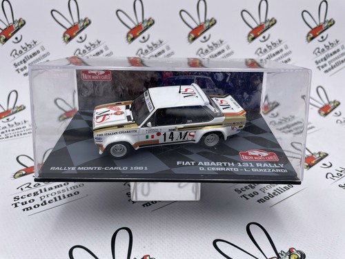 Die cast fiat abarth - 1/43,