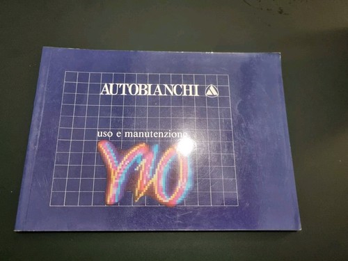 Autobianchi y10 libretto uso - libretto,