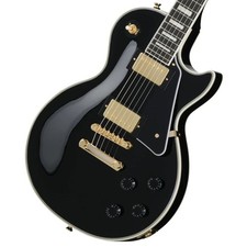Chitarra elettrica Epiphone ispirata a Gibson Les Paul personalizzata nero ebano